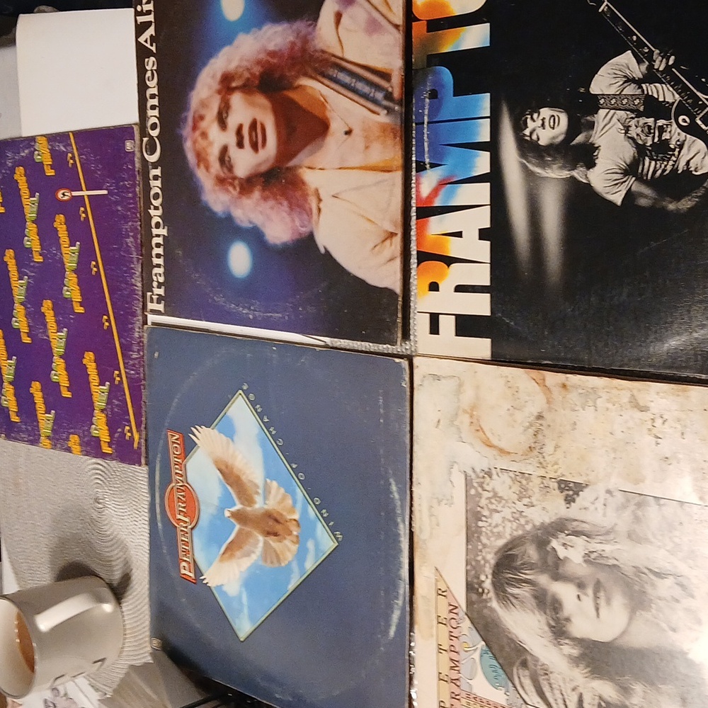 5 Peter Frampton Vinyl Albums Selling as 1 piece